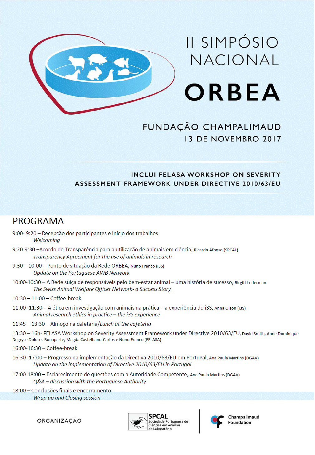 Programa II Simpósio Nacional ORBEA